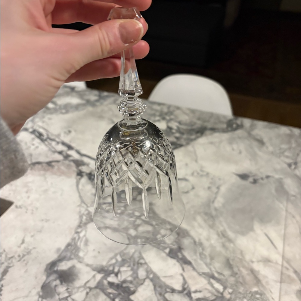 “Dinner is ready” crystal bell so cute